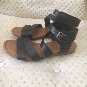 Franco Sarto gladiator sandals sz 9.5